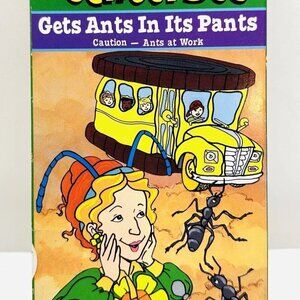THE MAGIC SCHOOL BUS ANTS IN ITS PANTS Caution Ants at Work VHS Home Video Tape